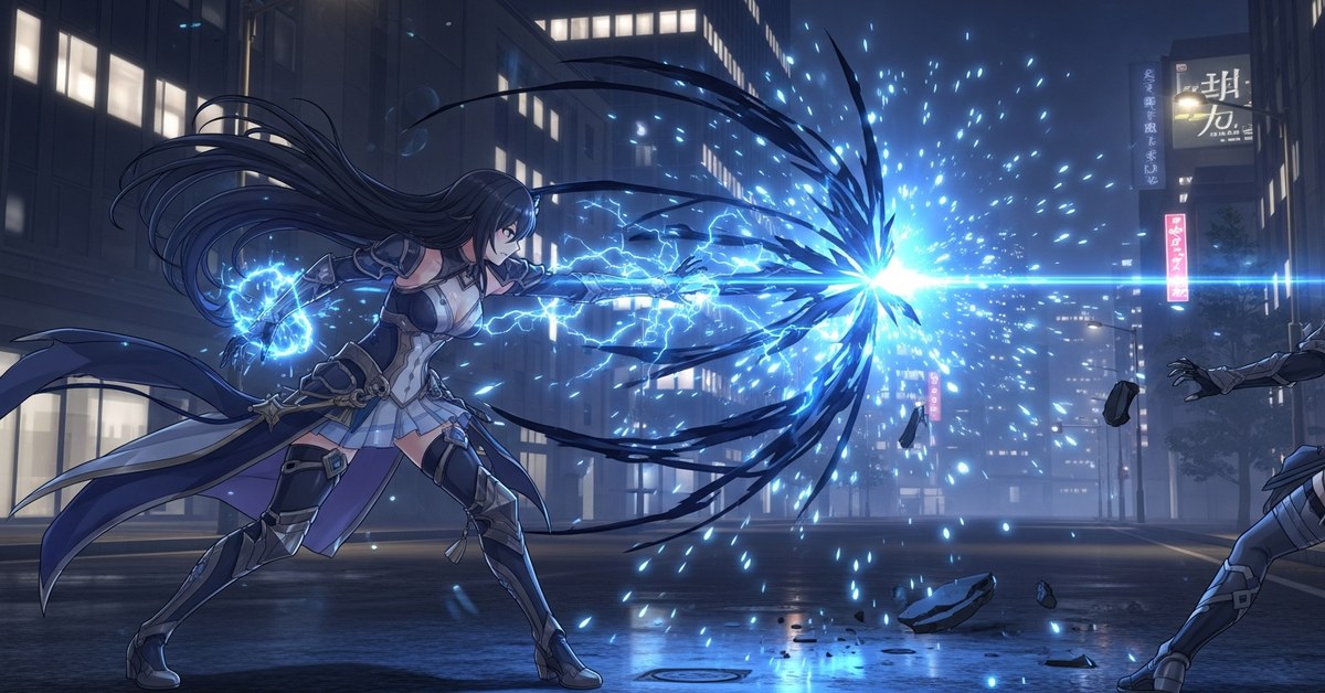 NTE combat – Esper energy attack