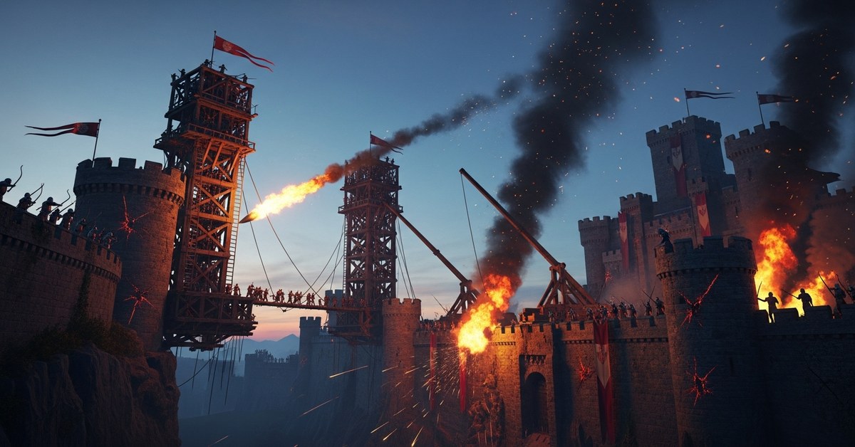 Rise of Kingdoms siege battle
